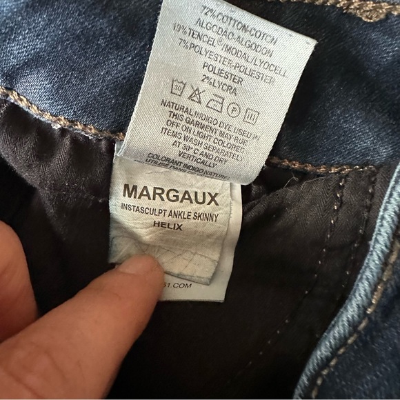 DL1961 Margaux Instasculpt Ankle Skinny Helix size 27 - Picture 5 of 13